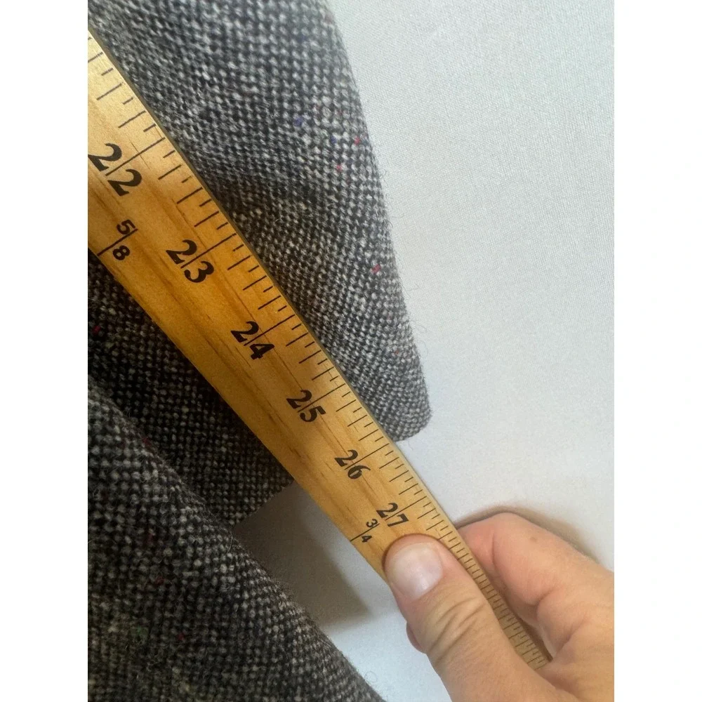 Magee Donegal Tweed Blazer Mens 48 Reg Grey Wool Sports Coat Moores Ireland